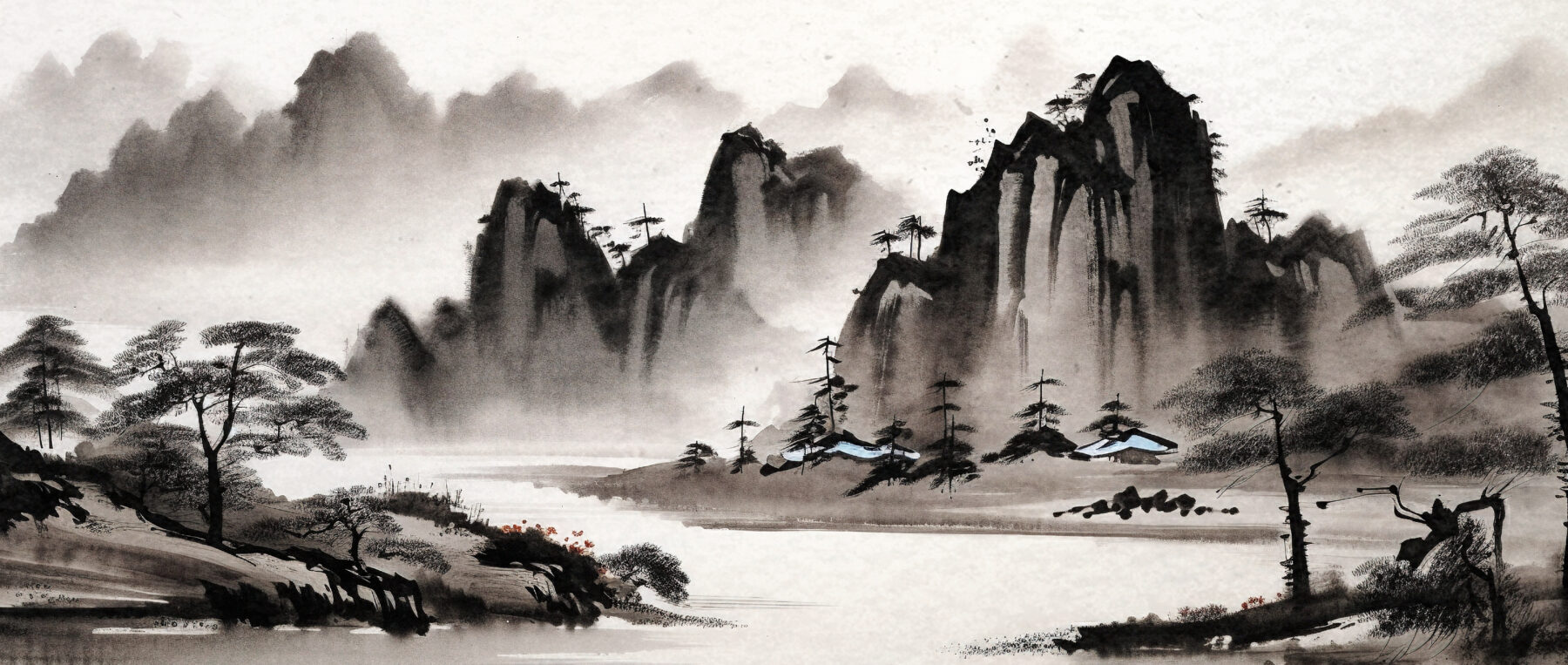 japanese brush painting